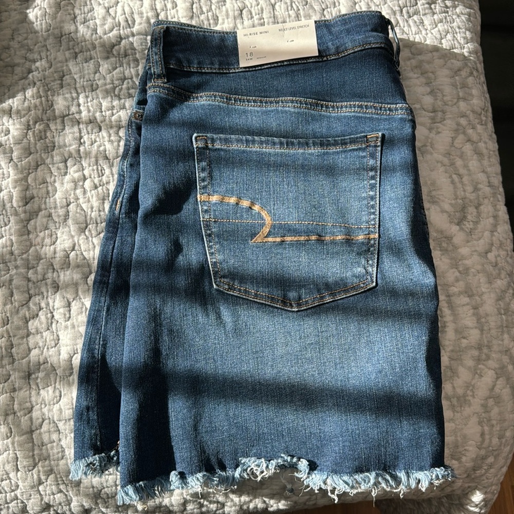 American Eagle High Rise Mini Skirt